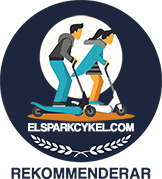 Elsparkcykel.com Rekommenderar-emblem