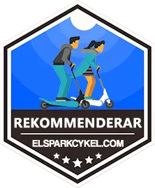 Elsparkcykel.com Rekommenderar-emblem