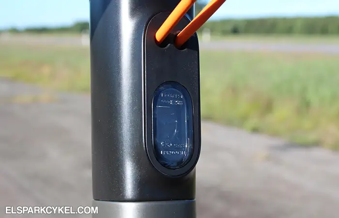 Framlyset på Xiaomi Electric Scooter 6 Max